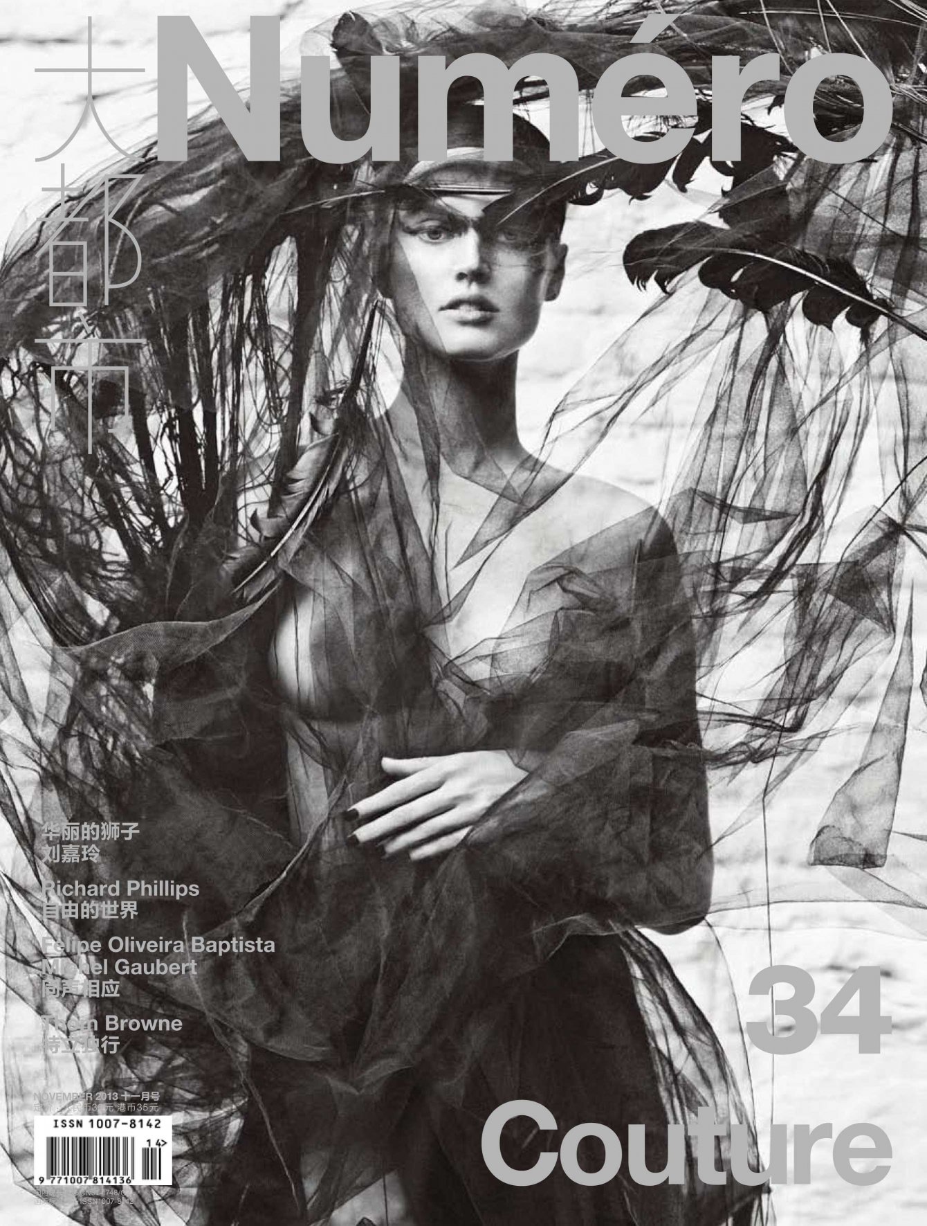 NUMERO CHINA nov 13 IRIS VAN HERPEN cover